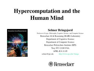 Hypercomputation and the Human Mind