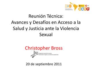 Reunión Técnica: Avances y Desafíos en Acceso a la Salud y Justicia ante la Violencia Sexual
