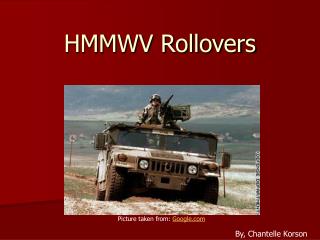 HMMWV Rollovers