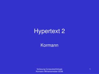 Hypertext 2