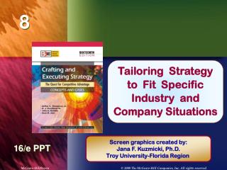Tailoring Strategy to Fit Specific Industry and Company Situations
