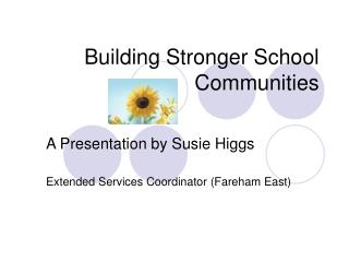 Building Stronger School Communities