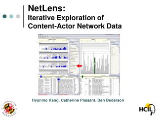 NetLens: Iterative Exploration of Content-Actor Network Data