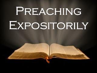 Preaching Expositorily