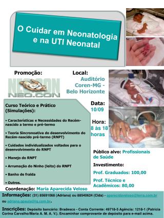O Cuidar em Neonatologia e na UTI Neonatal