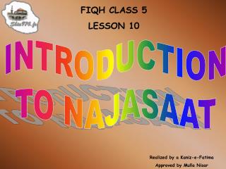 FIQH CLASS 5 LE SSON 10