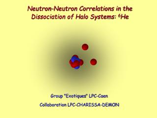 Neutron-Neutron Correlations in the Dissociation of Halo Systems: 6 He
