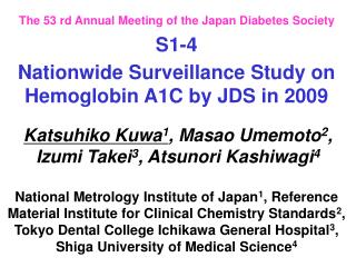 The 53 rd Annual Meeting of the Japan Diabetes Society