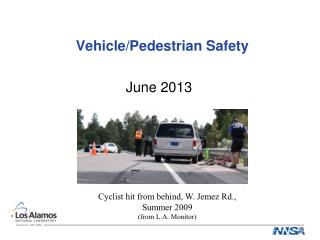 Vehicle/Pedestrian Safety