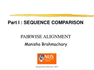 Part I : SEQUENCE COMPARISON