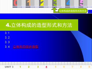 4. 立体构成的造型形式和方法