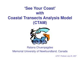 ‘See Your Coast’ with Coastal Transects Analysis Model (CTAM)