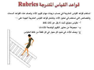 قواعد القياس المتدرجة Rubrics
