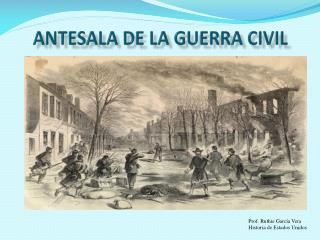 Antesala de la Guerra Civil