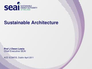 Sustainable Architecture