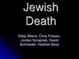 Jewish Death