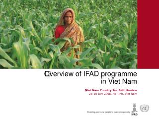 ﻿Overview of IFAD programme in Viet Nam