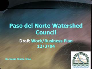 Paso del Norte Watershed Council