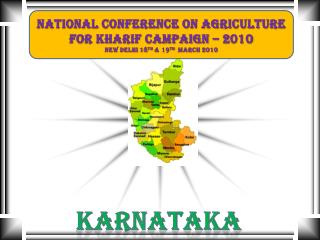 National Conference On Agriculture For Kharif Campaign – 2010