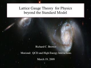 Lattice Gauge Theory for Physics beyond the Standard Model