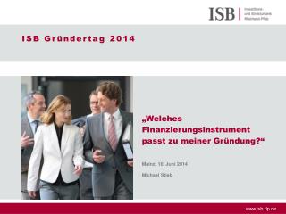 ISB Gründertag 2014