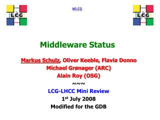 Middleware Status