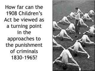 How were child criminals treated up to 1800’s?