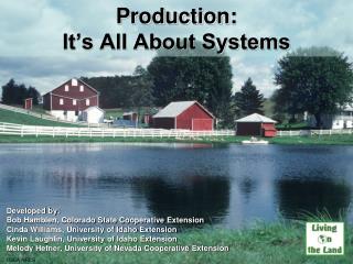 Production: It’s All About Systems