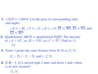 7.1 Rigid Motion in a Plane