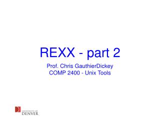 REXX - part 2