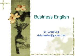 Business English