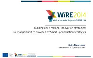 Building open regional innovation strategies: