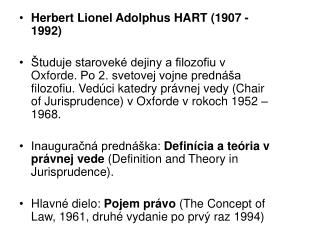Herbert Lionel Adolphus HART (1907 - 1992)