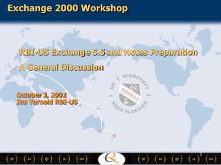 RBI-US Exchange 5.5 and Notes Preparation A General Discussion