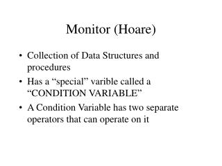Monitor (Hoare)