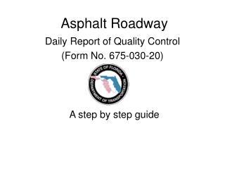 Asphalt Roadway