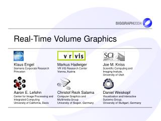 Real-Time Volume Graphics