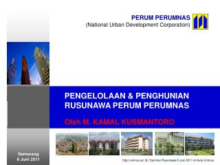 PERUM PERUMNAS (National Urban Development Corporation)