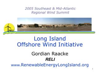 2005 Southeast &amp; Mid-Atlantic Regional Wind Summit