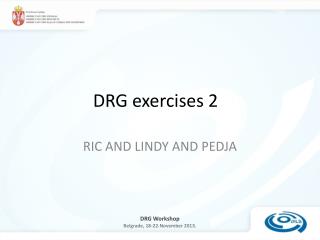 DRG exercises 2  