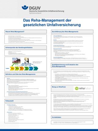 Das Reha-Management der 	gesetzlichen Unfallversicherung