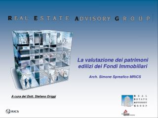 La valutazione dei patrimoni edilizi dei Fondi Immobiliari