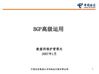 BGP 高级运用