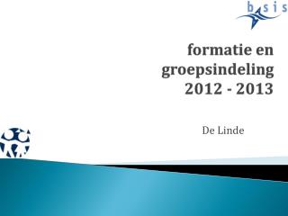f ormatie en groepsindeling 2012 - 2013