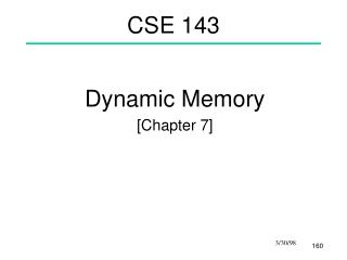 CSE 143