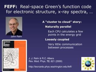 J. J. Rehr &amp; R.C. Albers Rev. Mod. Phys. 72 , 621 (2000)