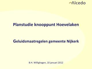 Planstudie knooppunt Hoevelaken G eluidsmaatregelen gemeente Nijkerk