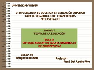 UNIVERSIDAD WIENER