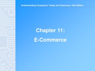 Chapter 11: E-Commerce