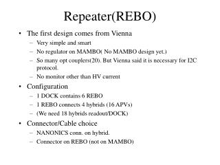 Repeater(REBO)